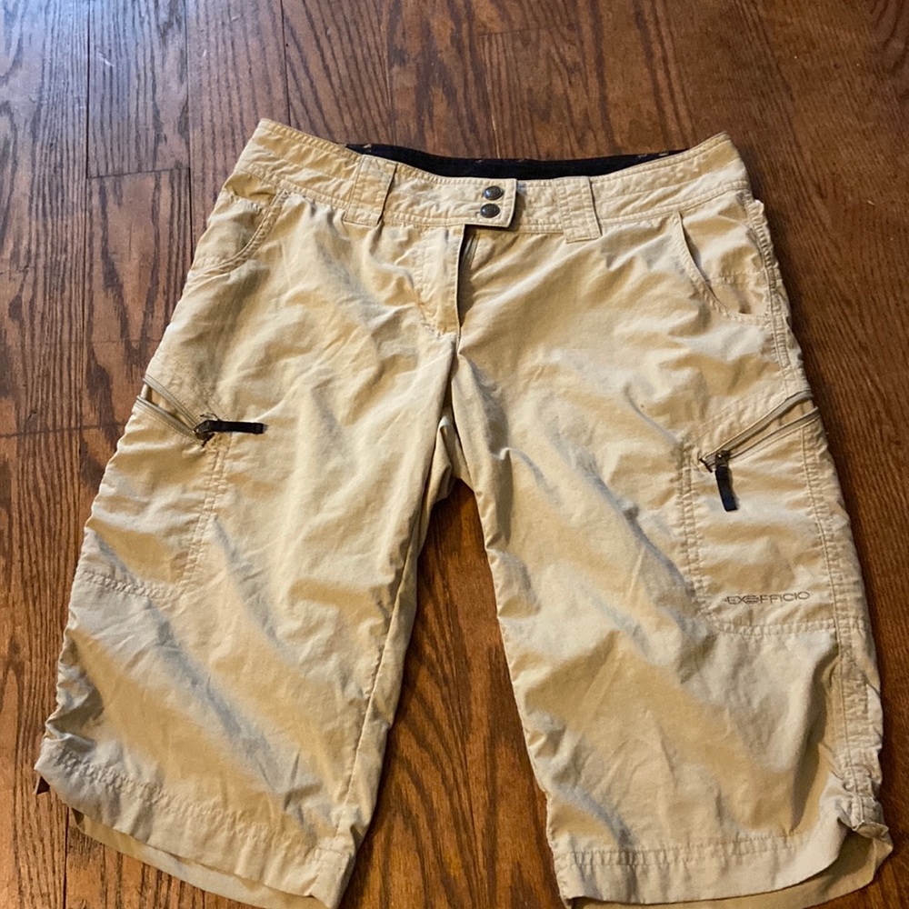 Exofficio long camping shorts on great shape size 2